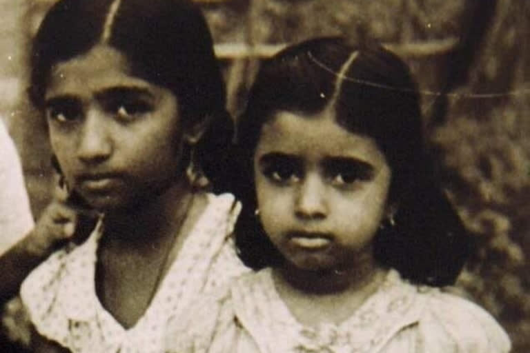 Big B shares rare childhood pic of Lata Mangeshkar, Asha Bhosle