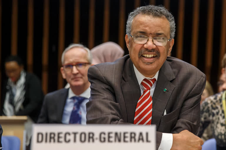 WHO director-general Tedros Adhanom Ghebreyesus