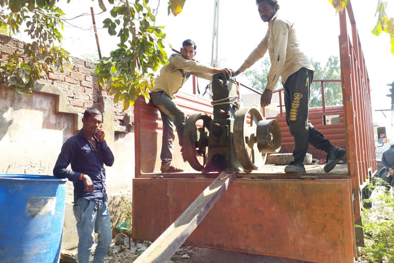 Soil testing was started to create overbridge in patan