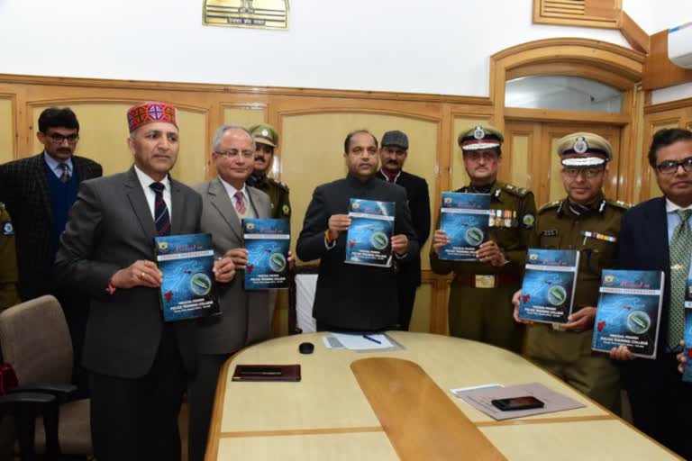 jairam thakur launches Crime Free Himachal app