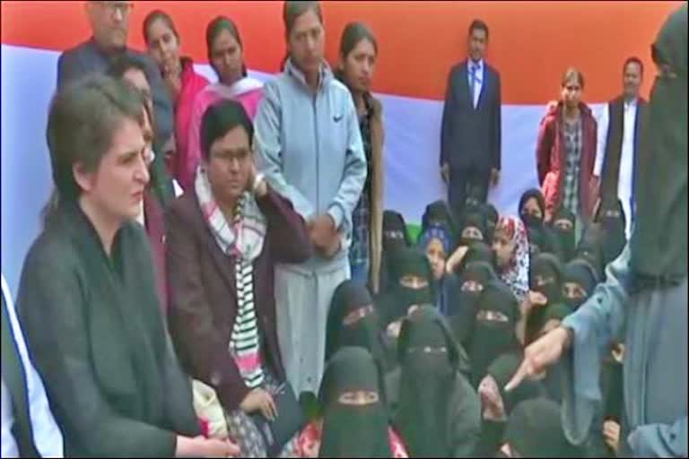 priyanka visits azamgarh