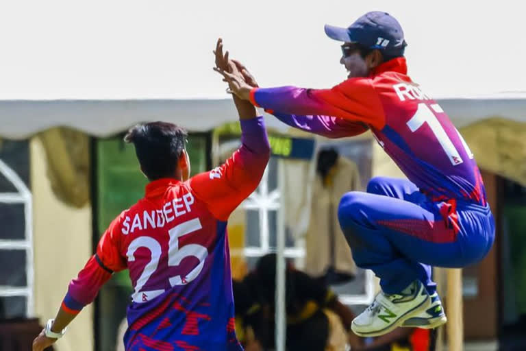 Nepal bowl out USA for joint-lowest ODI total as Sandeep Lamichhane picks six wickets