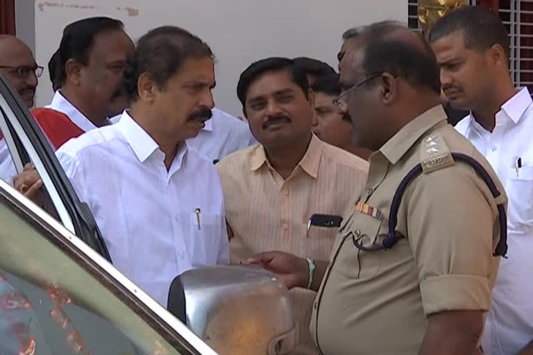 police arrest cpi rama krishna at ananthapuram