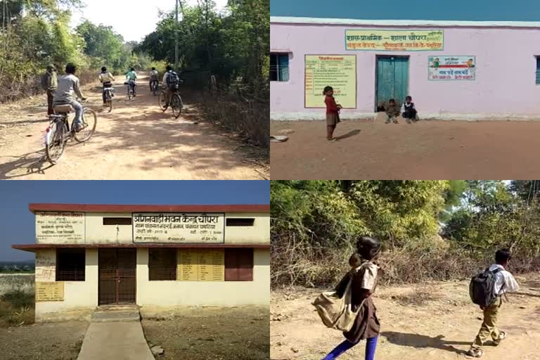 Development did not happen in Damoh's Gram Panchayat Nandarai