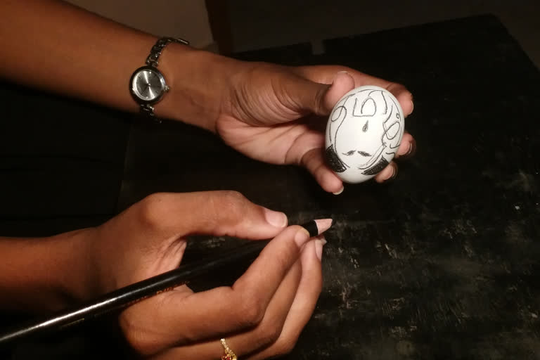 monisha egg drawing