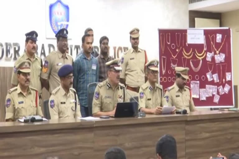 Hyderabad Police  burglary  Crime  Arrest  Bihar  ഹൈദരാബാദില്‍ മോഷണം; ബീഹാറില്‍ നിന്നു ആറ്‌ പേര്‍ പിടിയില്‍