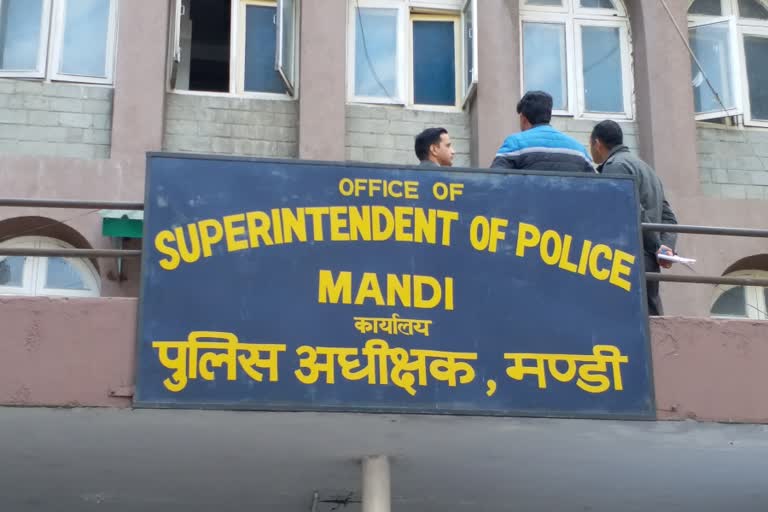 Police action against drug addiction in Mandi