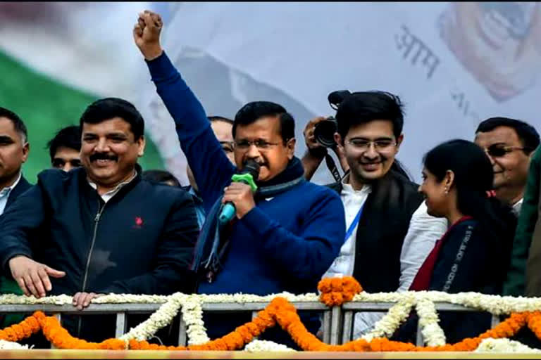 Arvind Kejriwal oath ceremony