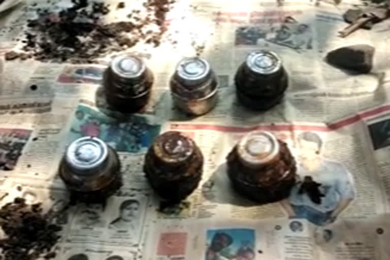 vellur steel Bomb Nadapuram Kozhikode  steel bomb seized  kozhikode velloor  വെള്ളൂരില്‍ സ്റ്റീല്‍ ബോംബുകൾ കണ്ടെത്തി  കോഴിക്കോട് വെള്ളൂർ