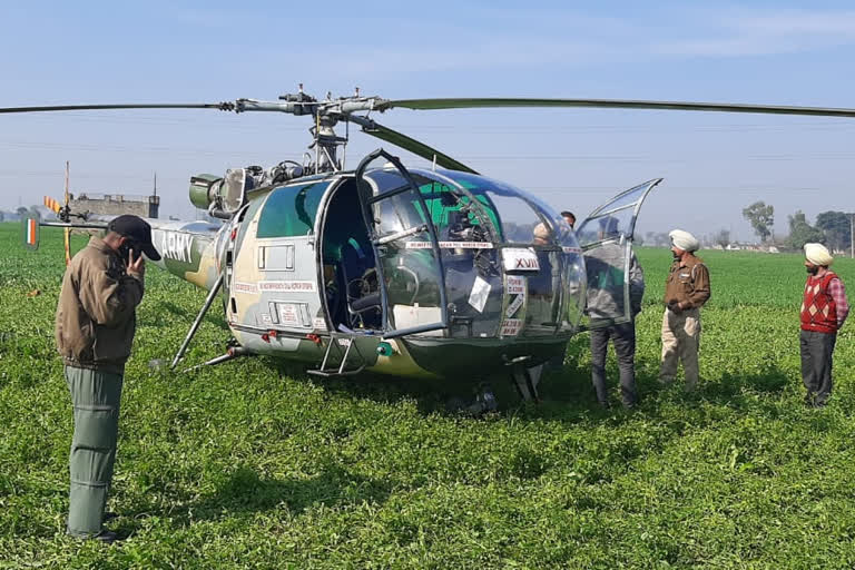 Indian Army Chetak helicopter