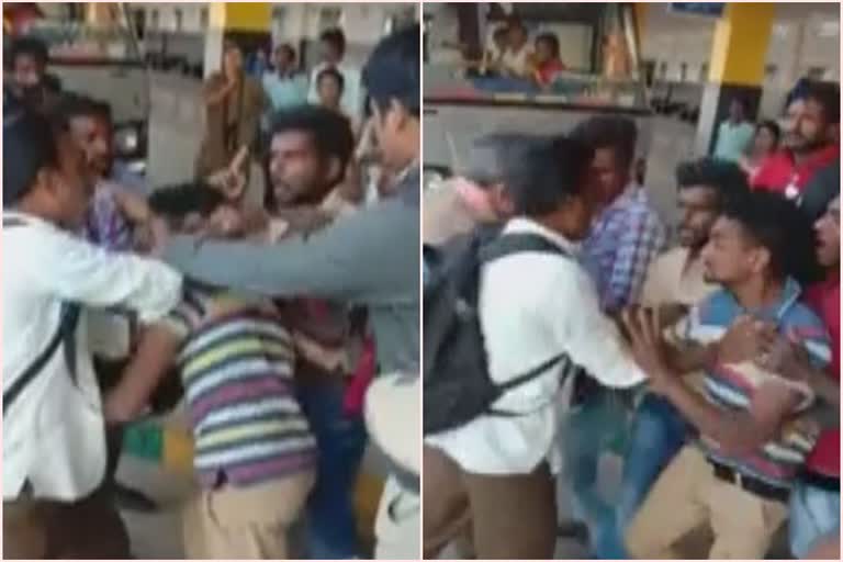 A youth was assaulted by a conductor and a driver in kolar