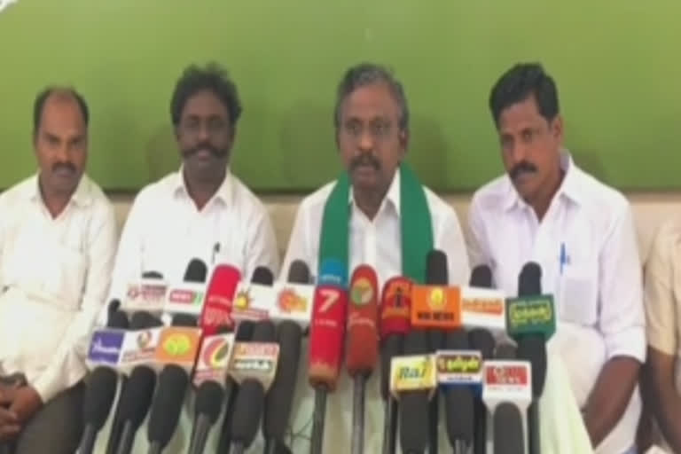 pr pandian sprach press meet