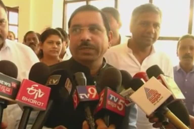 There is no chance of closing the case: Prahlad joshi