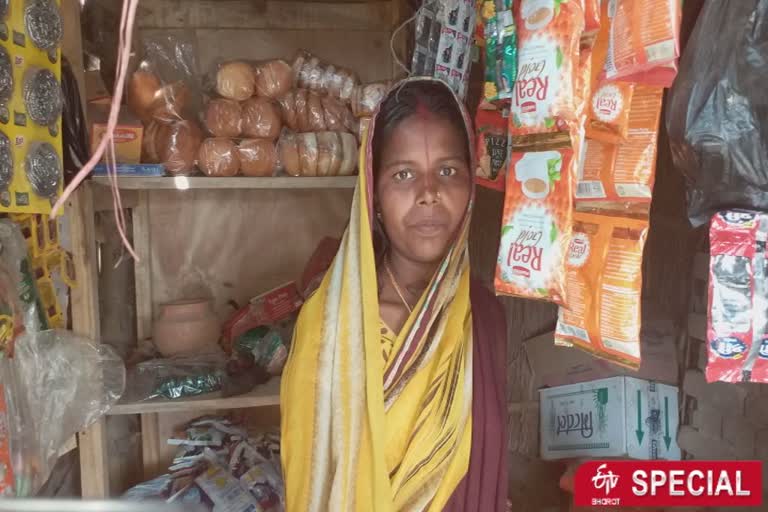 women started shop in khagaria