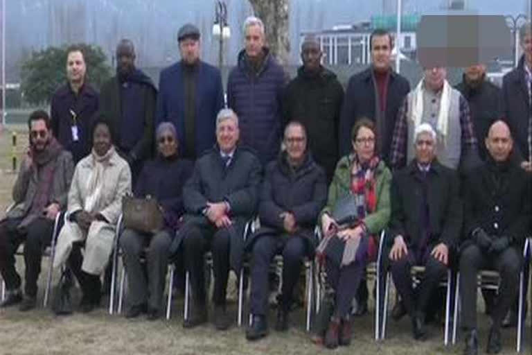 Delegation of foreign envoys discuss political detentions, internet restrictions in J-K