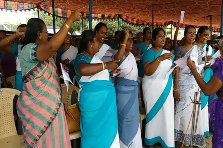 nurses protest