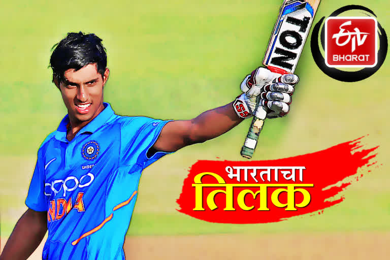 india u19 opener tilak varma exclusive interview with etv bharat