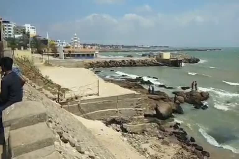 kanyakumari sand disturbance to tourists and pilgrims