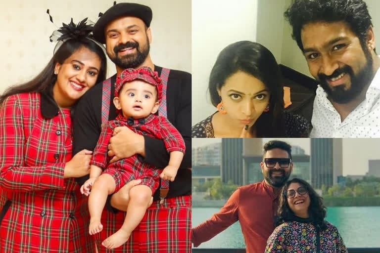 Actress Bhavana, Kunchacko Boban and Abhaya Hiranmayi celebrating Valentine's Day  പ്രണയദിനം ആഘോഷിച്ച് നടി ഭാവനയും, കുഞ്ചാക്കോ ബോബനും, അഭയ ഹിരണ്‍മയിയും  നടി ഭാവന  കുഞ്ചാക്കോ ബോബന്‍  അഭയ ഹിരണ്‍മയി  Actress Bhavana  Kunchacko Boban  Abhaya Hiranmayi