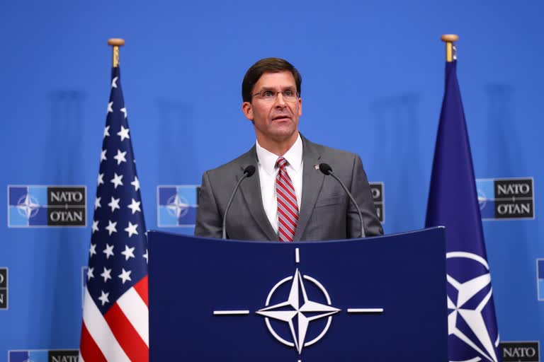 NATO defence ministerial meeting  US-Taliban negotiations  Peace deal  Reduction in violence  NATO Secretary General Jens Stoltenberg  American Defence Secretary Mark Esper  താലിബാന്‍  അമേരിക്ക