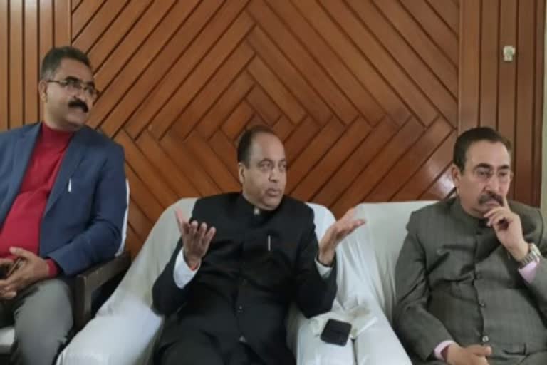 CM Jairam Thakur in Indora