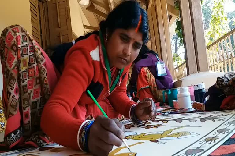 Painting camp organized in Netarhat