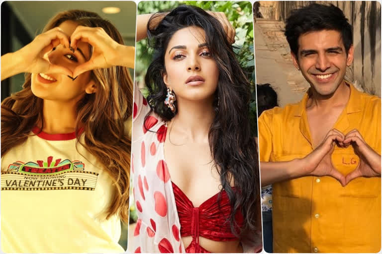 Valentine's Day, love aaj kal 2, kartik aaryan, sara ali khan, kiara advani, kabir singh, yami gautam, sonakshi sinha, amitabh bachchan, farhan akhtar