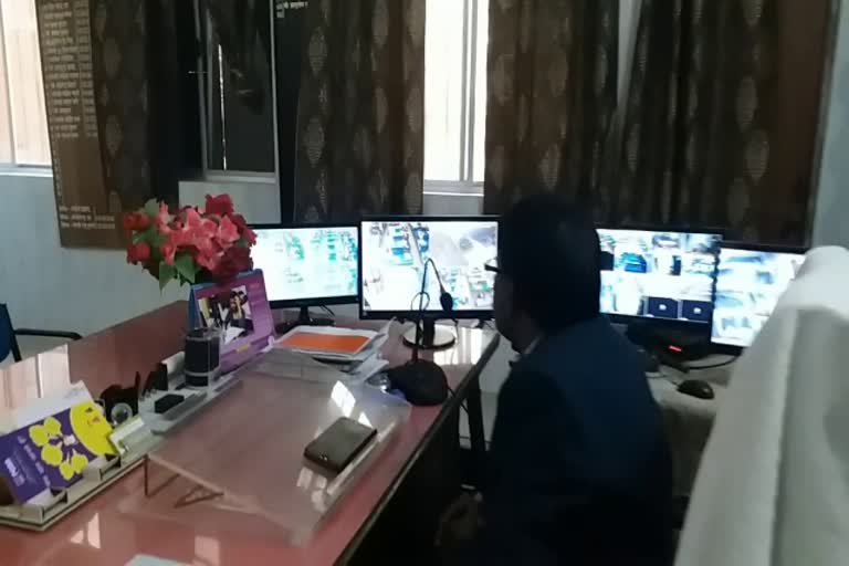 Examinations are being conducted under CCTV surveillance