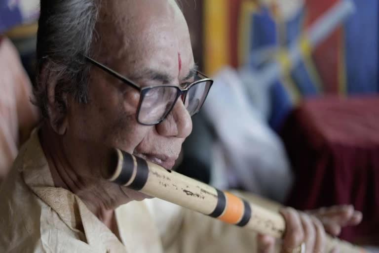 Flutist Prabhat Sarma awarded Bhaben Baruah-Mahananda Sarma Lifetime achivement award 2020