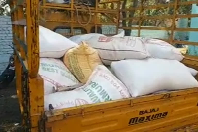 illegal ration rice seized in kurnool dst