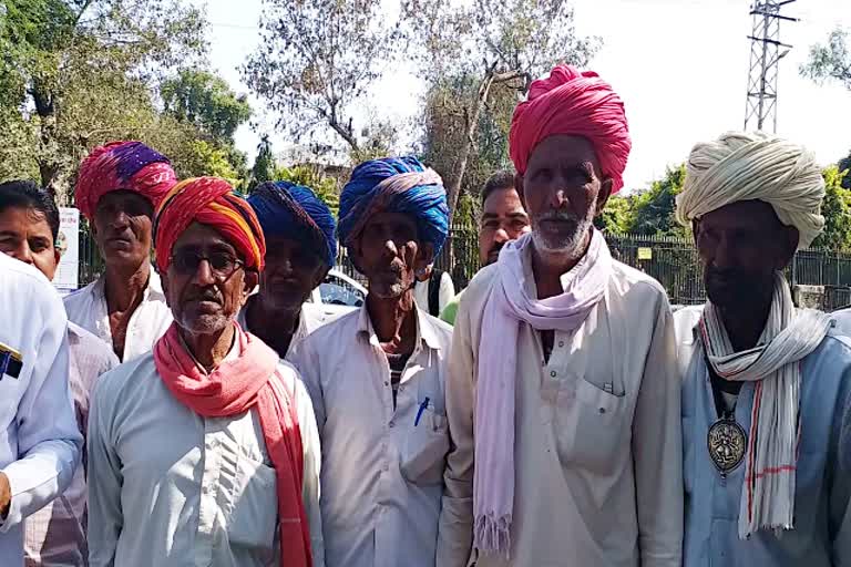 भीलवाड़ा में किसानों ने किया प्रदर्शन, Farmers gave memorandum