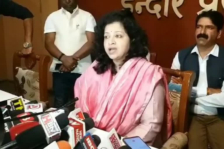 National spokeswoman of congress Shobha Ojha