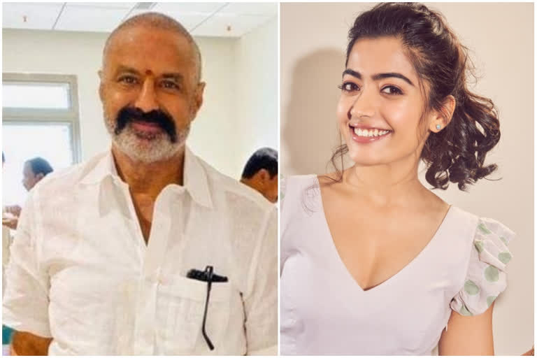 nandamuri balakrishna and rashmika visited basavatarakam cancer hospital and talk with children