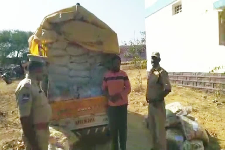 54 bags of gutka packets seized at sangareddy district