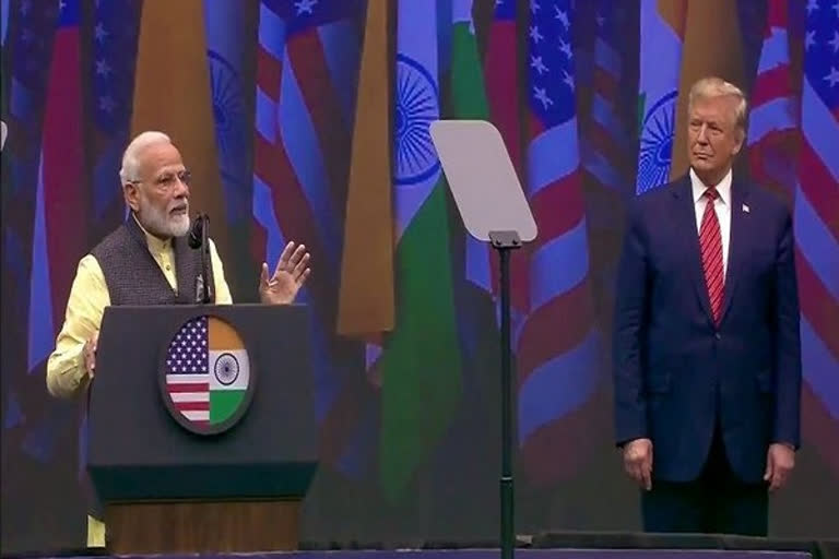 Donald Trump and Prime Minister Narendra Modi