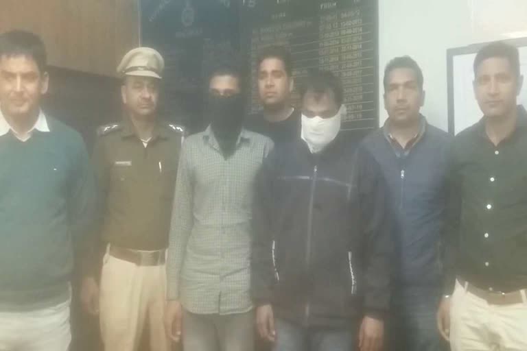 Panchkula police arrested two youths