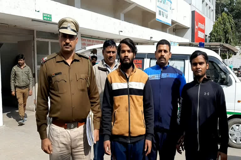 theft arrest in faridabad