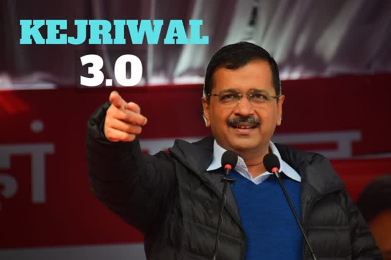 Arvind Kejriwal to take oath as Delhi CM for 3rd time today