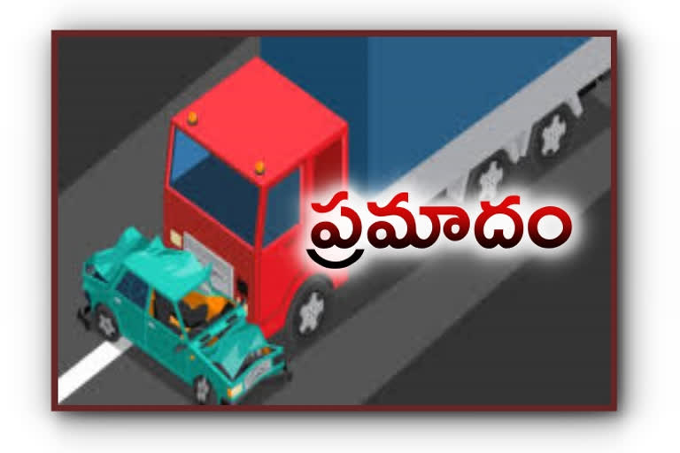 car accident in penchikalpet at telangana state