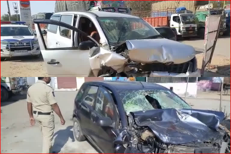 Deadly road accident on National Highway at medchal district