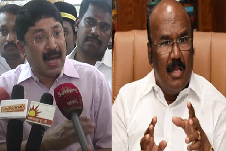 TNPSC scam minister Jayakumar to sue mp Dayanidhimaran