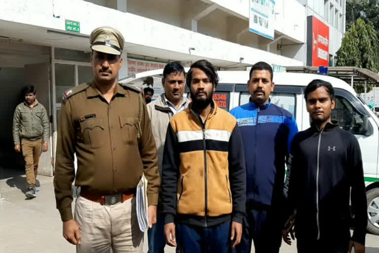 faridabad crime branch team arrested two theft