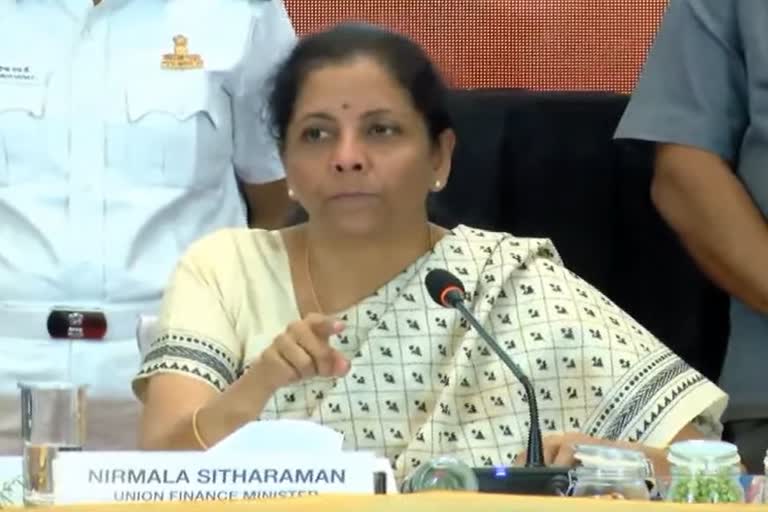 Finance Minister Nirmala Sitharaman