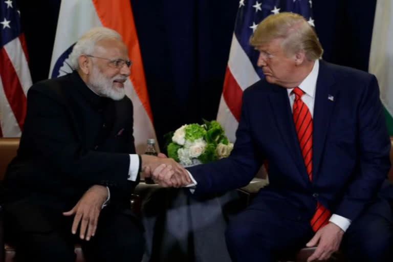 Trump's visit to India  Namaste Trump  Kem Chho Trump  US Prez visit to India  ട്രംപിന്‍റെ ഇന്ത്യാ സന്ദര്‍ശനം  നമസ്തേ ട്രംപ്  യുഎസ് പ്രസിഡന്‍റ് ഡൊണാള്‍ഡ് ട്രംപ്  കെം ചോ ട്രംപ്  നമസ്തേ ട്രംപ്