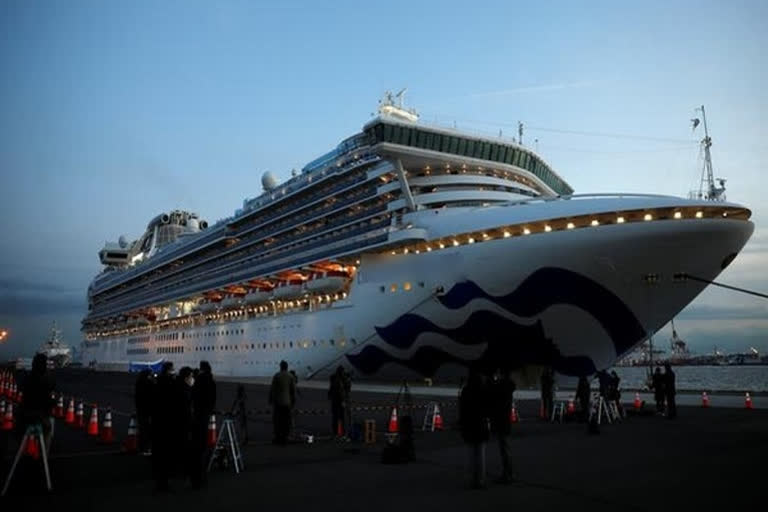 Indians on board Japan cruise ship test positive  Indians on Diamond Princess  Indians test positive for coronavirus COVID-19  Coroavirus outbreak  ക്രൂസ്‌ കപ്പലില്‍ രണ്ട് ഇന്ത്യക്കാര്‍ക്ക് കൂടി കോവിഡ്-19 സ്ഥിരീകരിച്ചു  കോവിഡ്-19  കൊറോണ വൈറസ് ബാധ