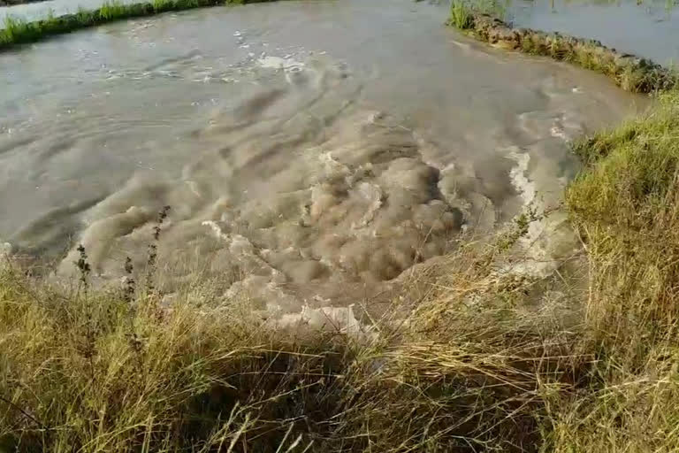 Pipeline leakage in Kadapa district