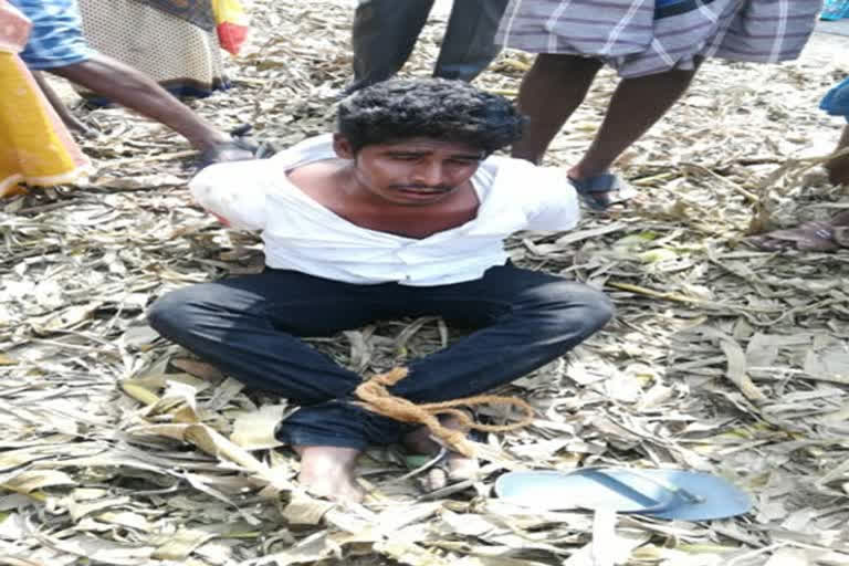 Alleged Mob lynching in Villupuram!  തമിഴ്നാട്ടില്‍ വീണ്ടും ആള്‍ക്കൂട്ട കൊലപാതകം  ചെന്നൈ:  ശക്തിവേലാണ് കൊല്ലപ്പെട്ടത്