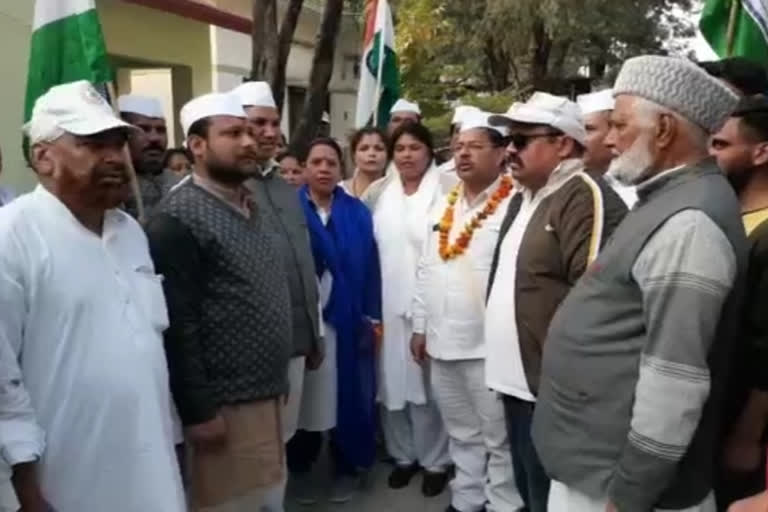 tricolor yatra of Congress Siva in uttrakhand