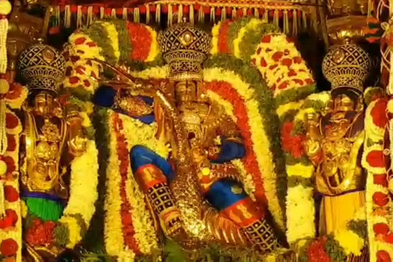 Srinivasamangapuram sri venkateswara swami Brahmotsavas at chittoor