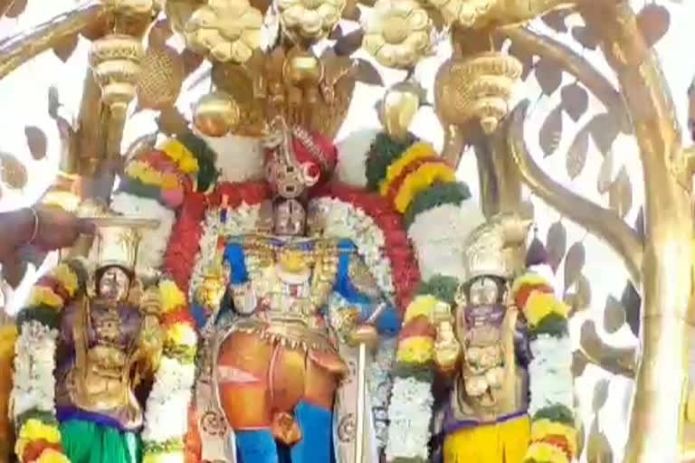 SRINIVASA MANGAPURAM BRAHMOTSAVAM